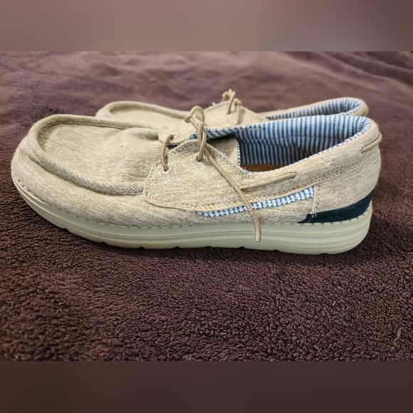 Bruno Marc Men’s Slip-on Canvas Loafers Casual Boat Shoes - Picture 1 of 4